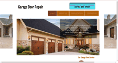 Desktop Screenshot of garagedoorrepairnearme.com