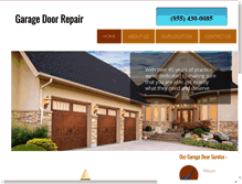 Tablet Screenshot of garagedoorrepairnearme.com